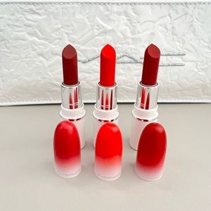 New MAC Mini Powder Kiss Lipsticks Rouge Lévres